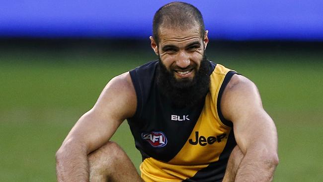 The football community has become outraged at Richmond’s defence of Bachar Houli, as much as the tribunal’s soft penalty. Picture: Wayne Ludbey