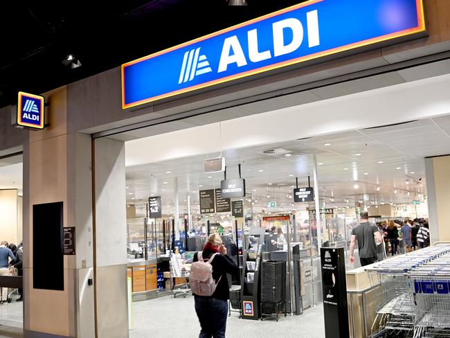 SYDNEY, AUSTRALIA - NewsWire Photos ,AUGUST 21, 2022:Generic image of Aldi store.Picture: NCA NewsWire / Jeremy Piper