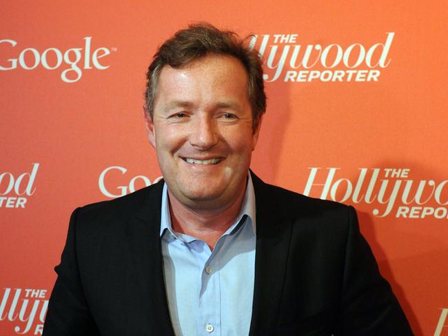 Controversial right wing British journalist Piers Morgan. Picture: Nicholas Kamm/AFP