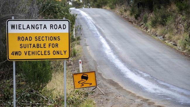 Wielangta Road is an alternative route to Orford, but is suitable only for 4WD vehicles. Picture: Chris Kidd