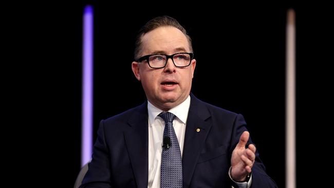 Former Qantas CEO Alan Joyce. Picture: Brendon Thorne/Bloomberg via Getty Images