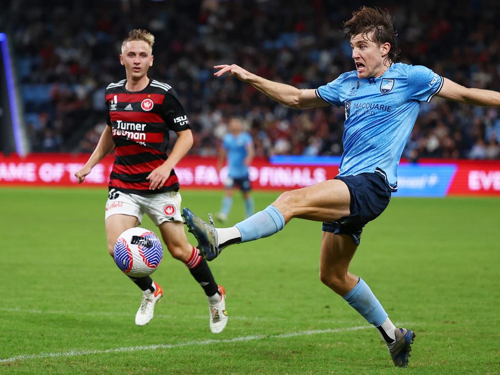 A derby between Sydney FC and Western Sydney Wanderers will be the highlight of Unite Round. Picture: Jeremy Ng/Getty Images