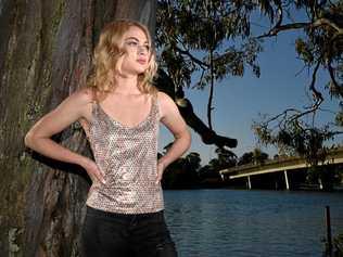 Tweed Heads model Karina Monaghan will compete for the crown of Miss Fashion Week Australia in Melbourne. Picture: Scott Davis