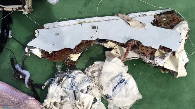 Investigators have recovered debris they believe was from the doomed flight but are no clearer on what caused the plane to crash. Picture: AFP