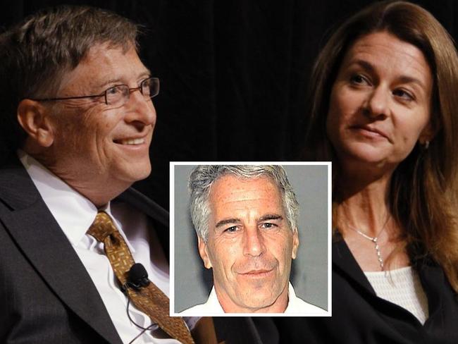 Bill and Melinda Gates, and Epstein.