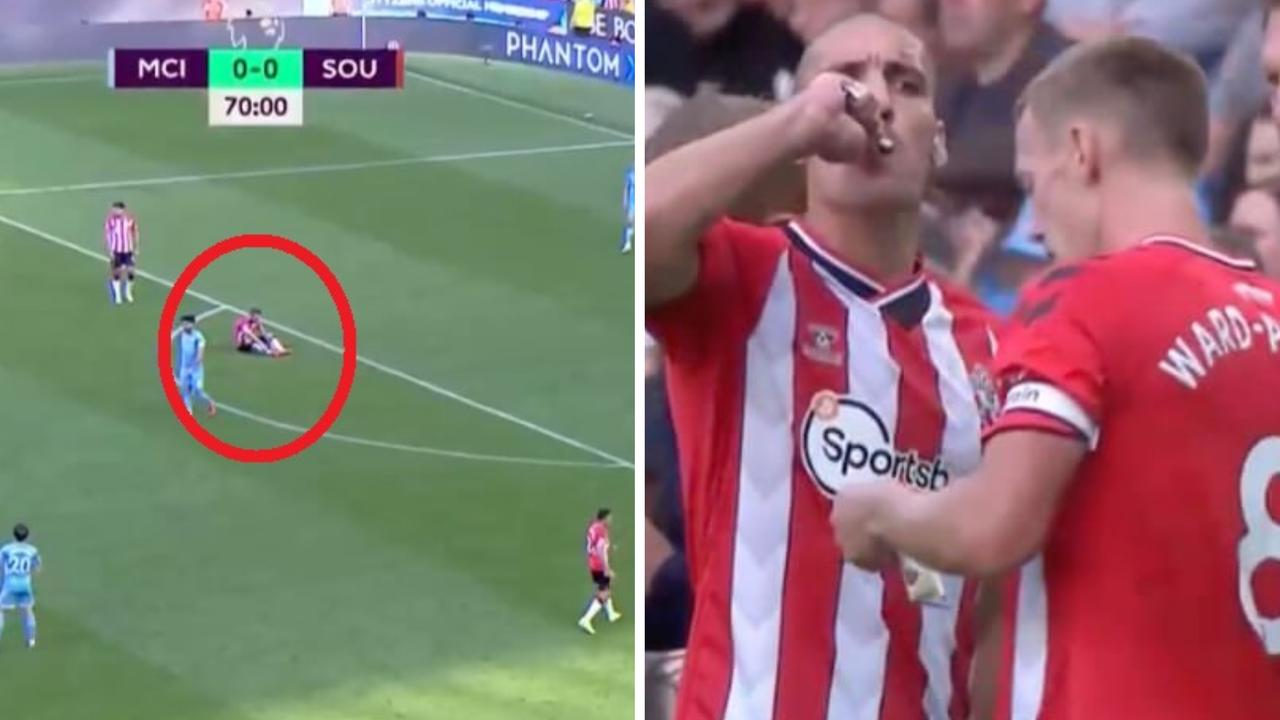 A mysterious pattern involving Southampton players going down injured has been revealed.