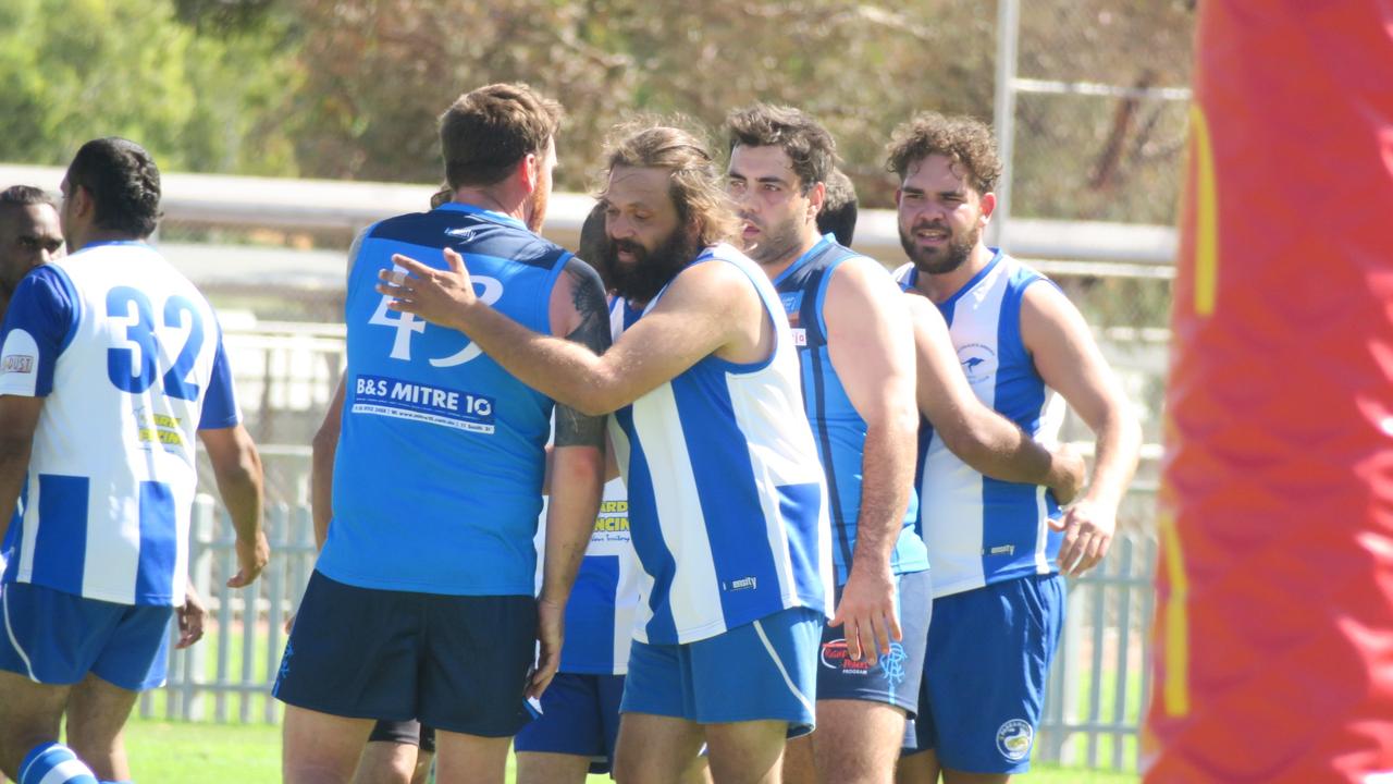 The first match of the season kicked off between the Rovers and South Alice Springs Reserves teams at Jim McConvile Oval.