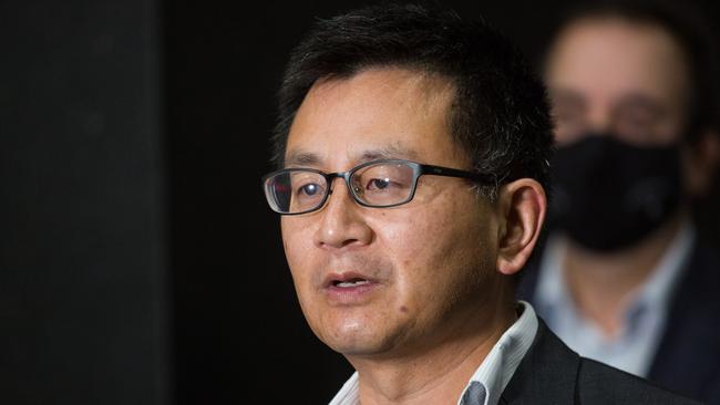 ATAGI co-chair Professor Allen Cheng said the advice was updated in the wake of outbreaks in NSW and Victoria. Picture: NCA NewsWire / Paul Jeffers