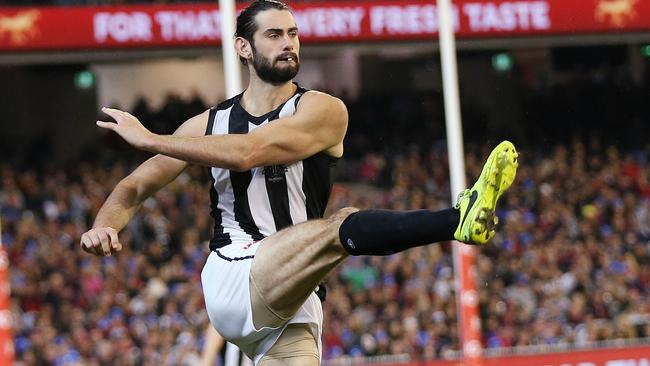 Collingwood’s Brodie Grundy. Picture: Michael Klein