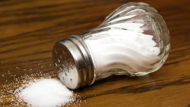 Salt. Australians consume too much salt, a habit which is linked to one of the main risk factors of heart disease - hypertension or raised blood pressure. Thinkstock pic