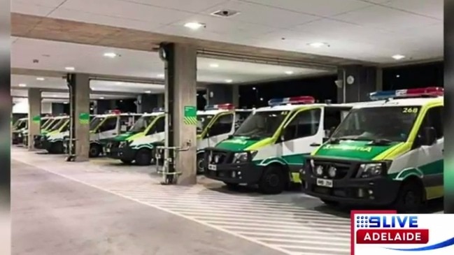 Ambulance ramping reaches record levels in Adelaide. (9 News Adelaide)