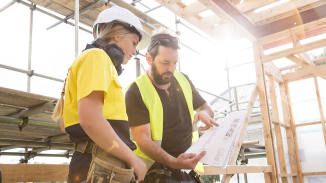 The lift in new lending commitments has coincided with this year’s resurgence in the property market. Picture: Getty Images