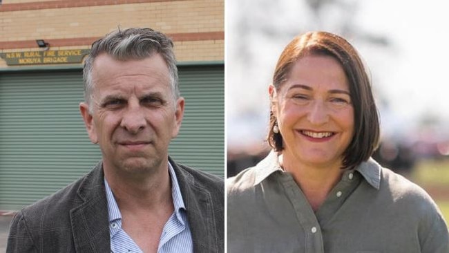 Andrew Constance and Fiona Phillips are heading into round two in 2025. Picture: Left, Tom McGann, Right, Supplied