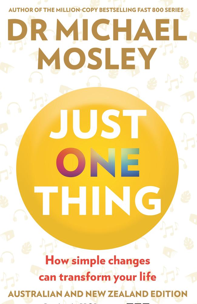 Dr Michael Mosley has released a new book titled Just One Thing.