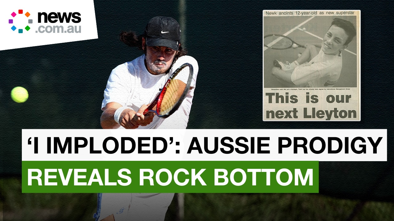 Australian tennis prodigy reveals dark spiral