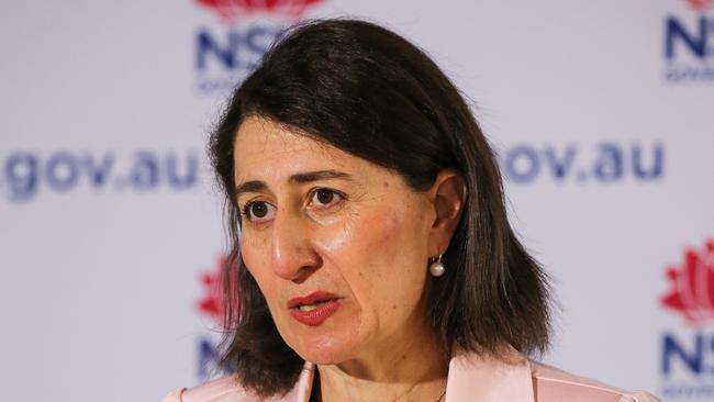 NSW Premier Gladys Berejiklian has provided her state a road map out of lockdown. Picture: NCA NewsWire / Gaye Gerard