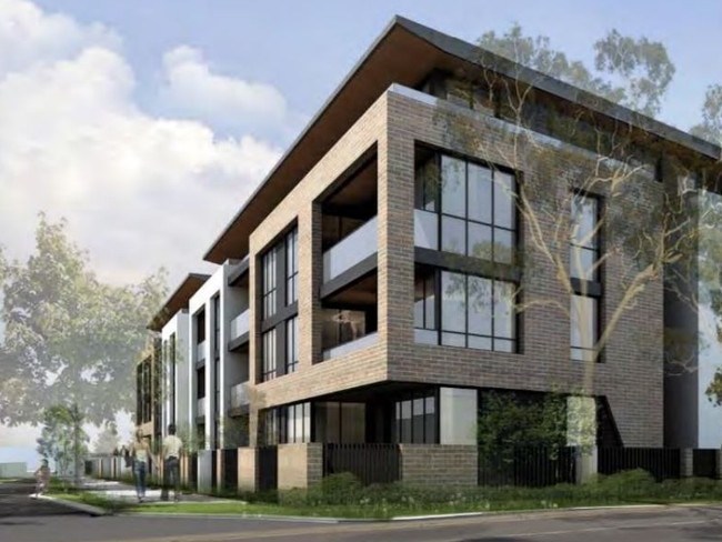 An artist’s impression of how the aged care centre may look. Picture: GSA Group