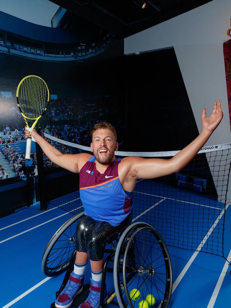 Australian of the Year Dylan Alcott unveils Madame Tussauds wax