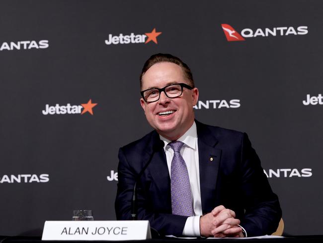 Qantas Airways’ Alan Joyce. Picture: NCA NewsWire/Dylan Coker