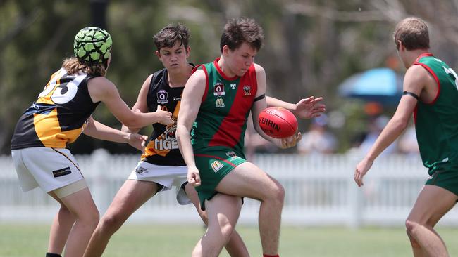 It was a great grand final. Sandgate vs Redcliffe U/16 Grand Final. Pic Peter Wallis