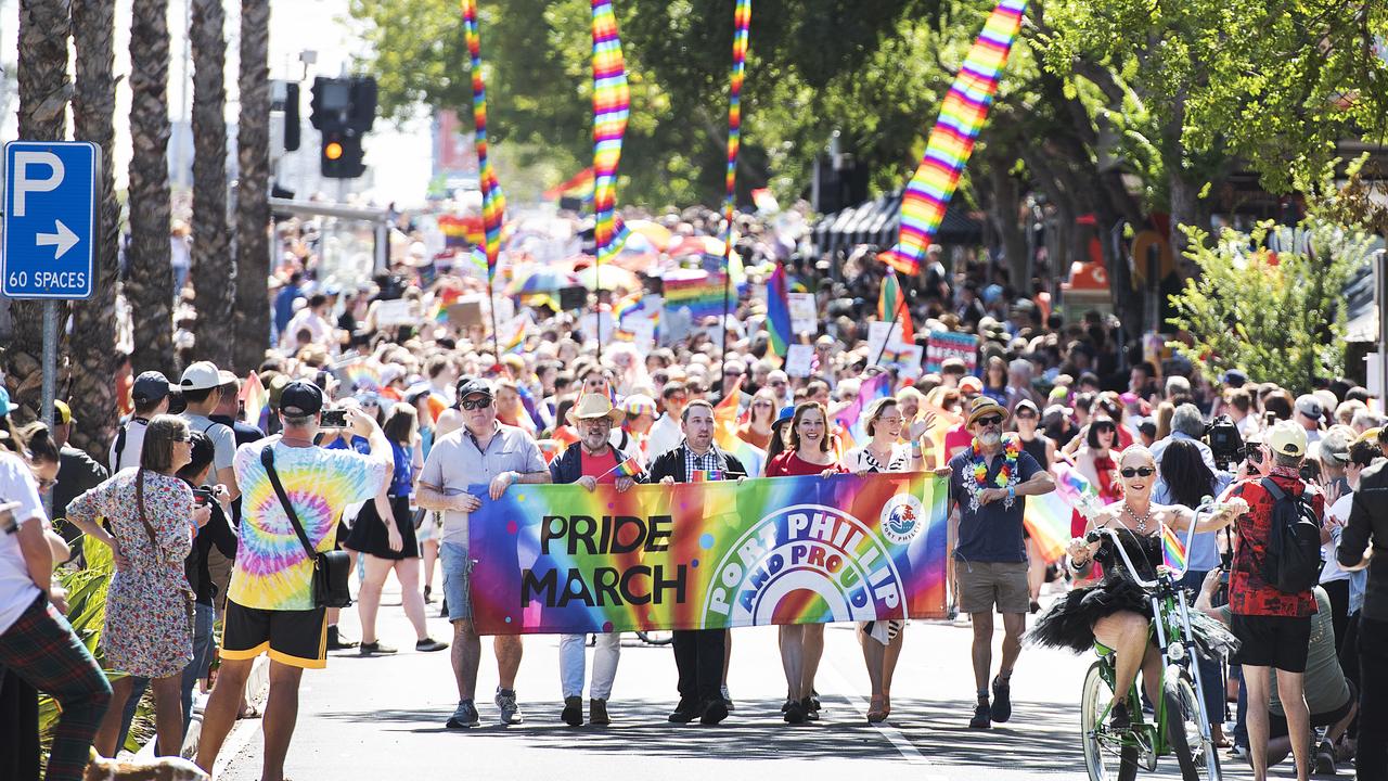St Kilda LGBTQIA+ festival Call to ban uniformed police officers from