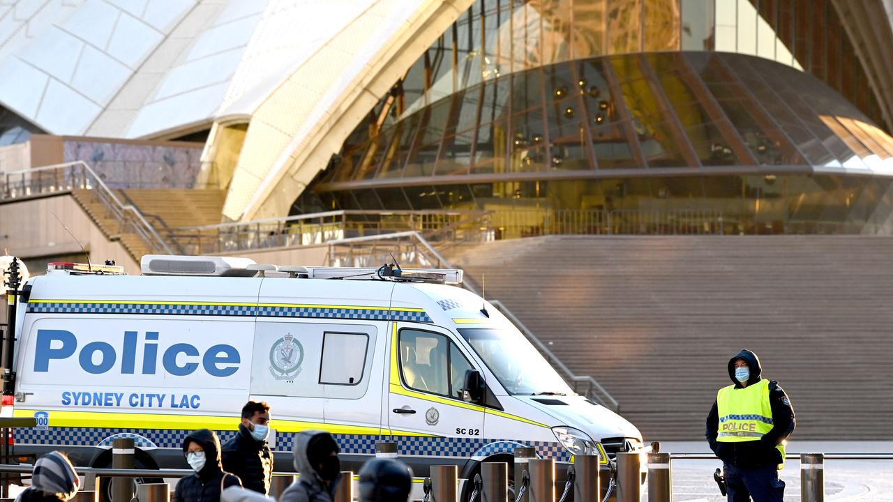 The iconic building is being deep cleaned. Picture: NCA NewsWire / Jeremy Piper