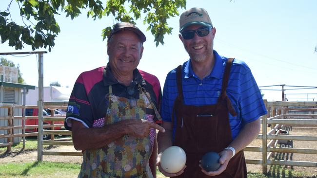 Bill Speedy from the Nullawokka First Nations Gallery and Tours, presented at the Dalby Show 2023. Picture: Emily Devon