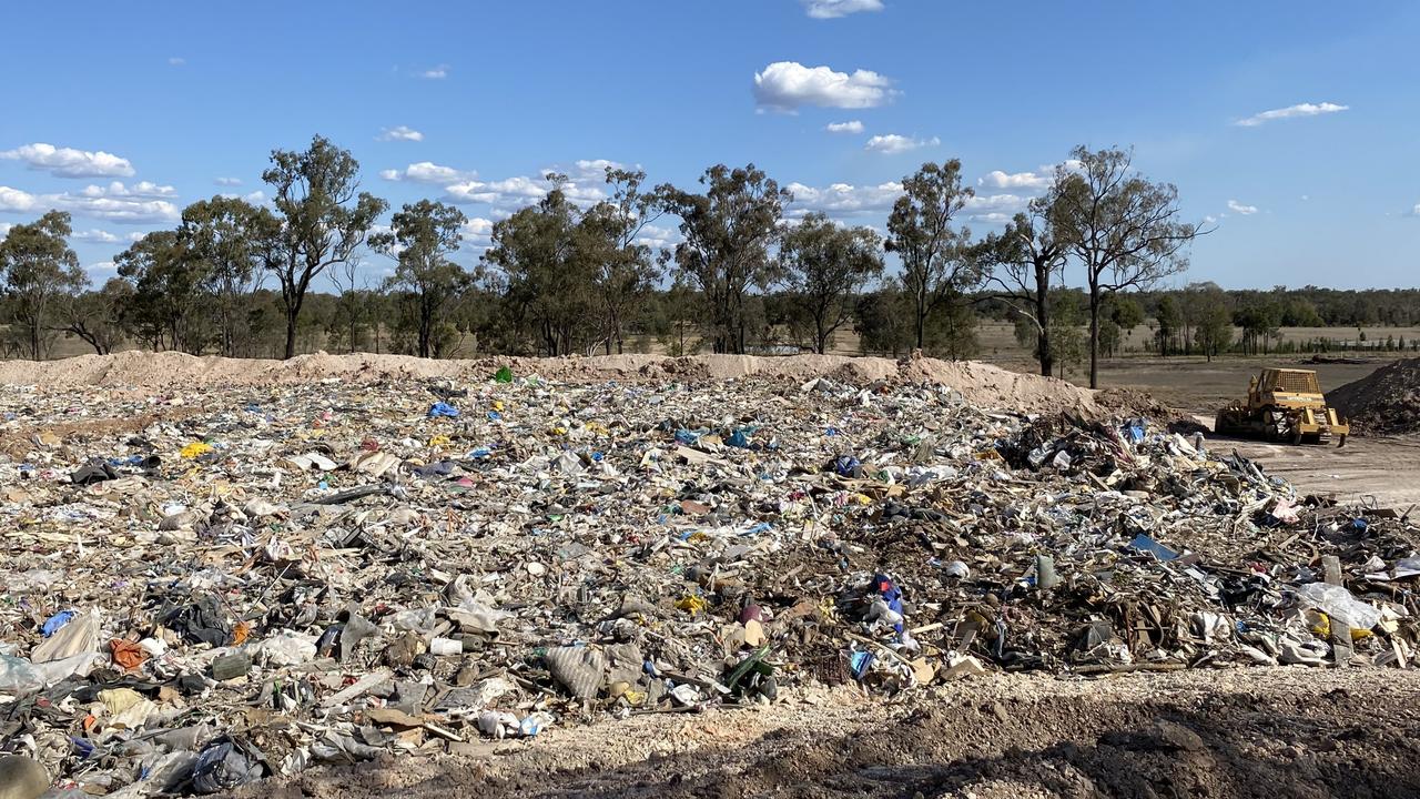 The site is an old quarry near Chinchilla.