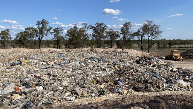 The site is an old quarry near Chinchilla.