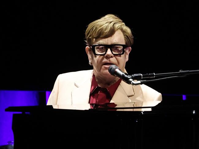 He performed on stage during the screening of his documentary in NYC on Tuesday. Picture: Jamie McCarthy/Getty Images