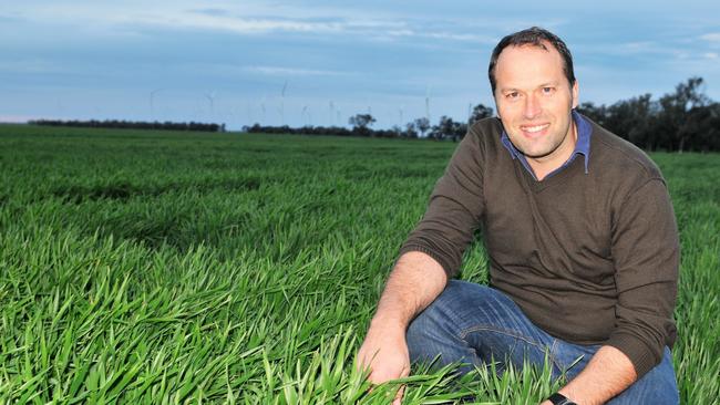 Backing needed: Victorian Farmers Federation president David Jochinke said the agriculture sector needs to be supported by the Federal Government. Picture: James Wagstaff