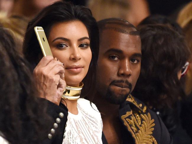 Kim Kardashian and Kanye West pose in steamy photo for Balmain | news ...