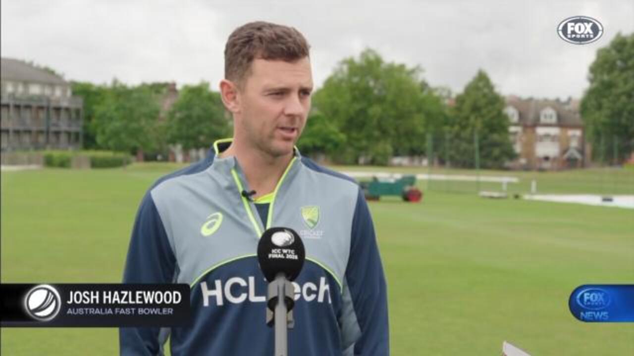 Hazlewood chats World Test Championship