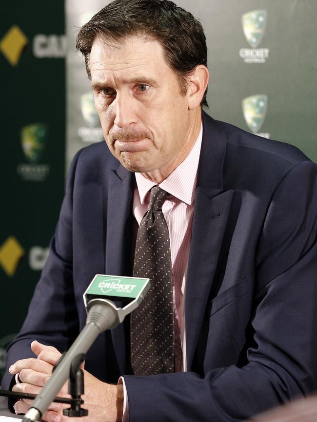 Cricket Australia CEO James Sutherland.