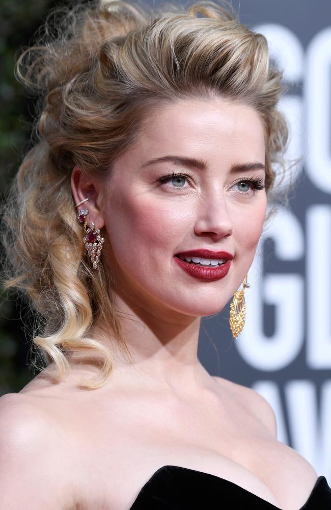 Amber Heard had a brief fling with Musk. Picture: Frazer Harrison/Getty Images