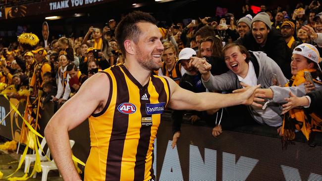 Luke Hodge retired as a one-club great. Picture: Getty Images