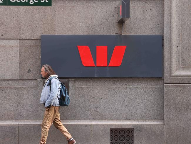 SYDNEY, AUSTRALIA - NewsWire Photos JUNE 24, 2022: Westpac Bank building signage, George Street, Sydney CBD.Picture: NCA NewsWire / Damian Shaw