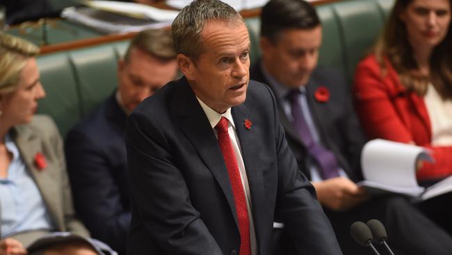 Opposition Leader Bill Shorten says there needs to be a plan for workers as the power industry is modernised. Picture: AAP Image/Lukas Coch