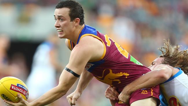 Lewis Taylor in action for the Lions. Picture: Getty Images