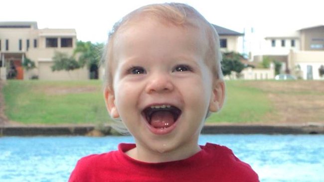 Two-year-old Brad Lees, who fell to his death from the Story Bridge
