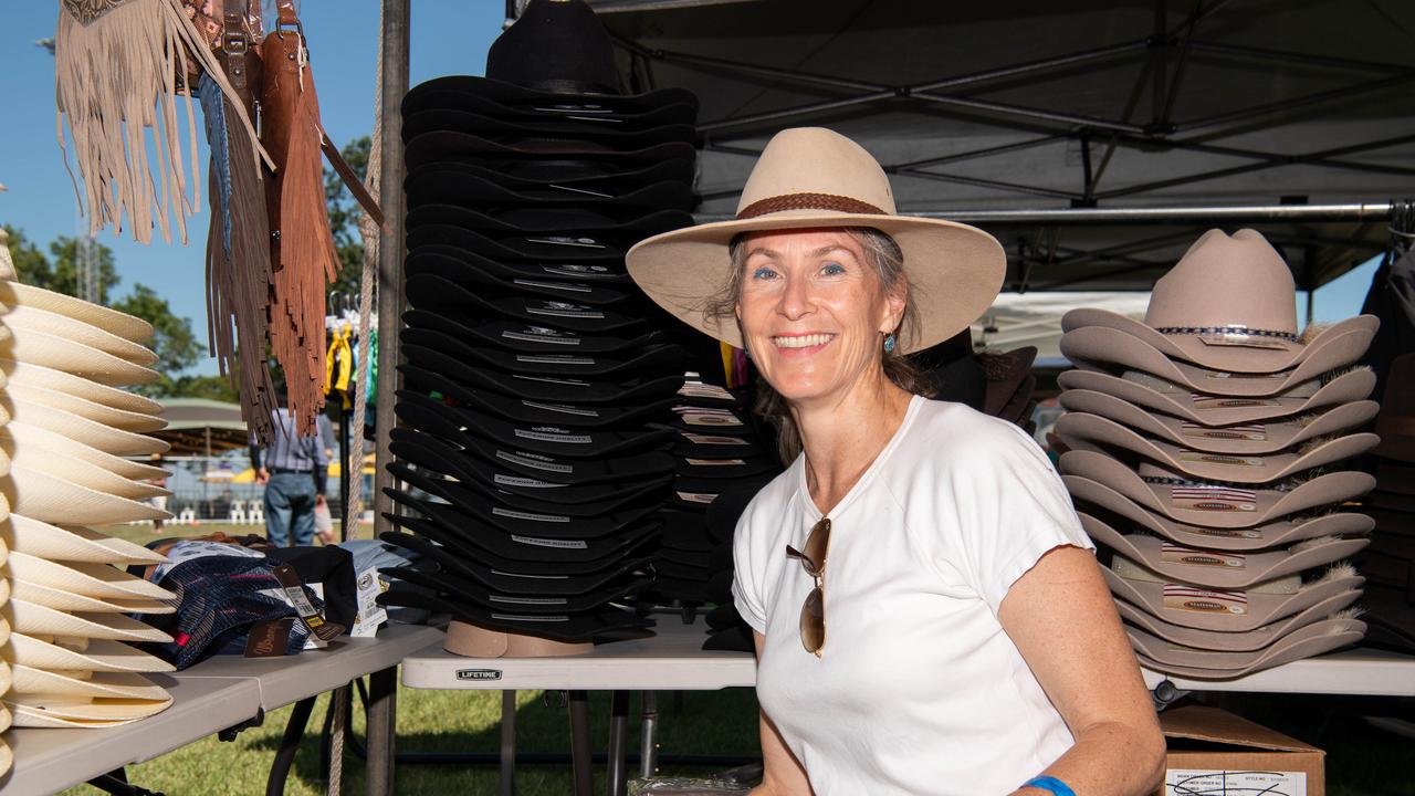 Gertrude Knight at the 2024 Top End Rock N Rodeo Muster at the Darwin Showgrounds. Picture: Pema Tamang Pakhrin.