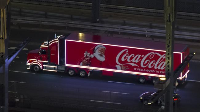 If Parents’ Voice were truly serious in their Coca-Cola Christmas trucks protest, they wouldn’t stop at getting this bad boy off the road, they’d ban Christmas entirely. (Pic: Supplied)