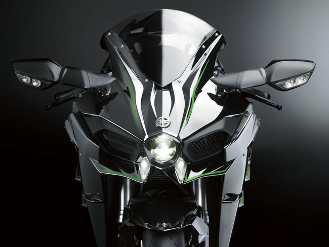 Unphased ... insurers don’t mind the Ninja H2 has almost as much power as a Volkswagen Golf GTI hot hatch. Picture: Supplied