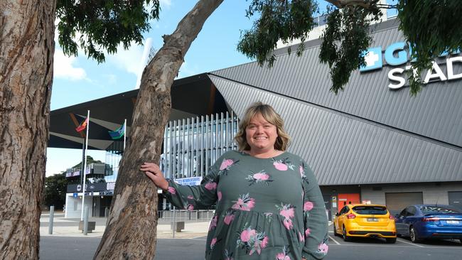 Tourism Greater Geelong and the Bellarine said the Games chief executive Tracy Carter at GMHBA stadium. Picture: Mark Wilson