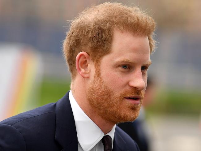 Prince Harry carried out his final official duties as a senior member of the royal family over the weekend. Picture: AFP