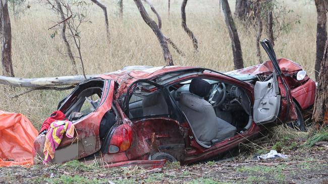 Almost 300 people died on Victorian country roads last year, comfortably surpassing the five-year average. Picture: NCA NewsWire / David Crosling