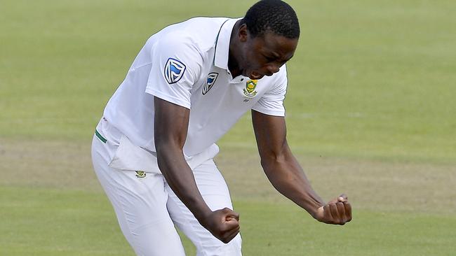 Kagiso Rabada made the difference in the session getween lunch and tea.
