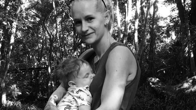Kirsty McDonald has been left fuming after event promoter Frontier Touring won't let her take her four-month-old son, Leni, to the Ed Sheeran concert without his own ticket. Picture: Facebook