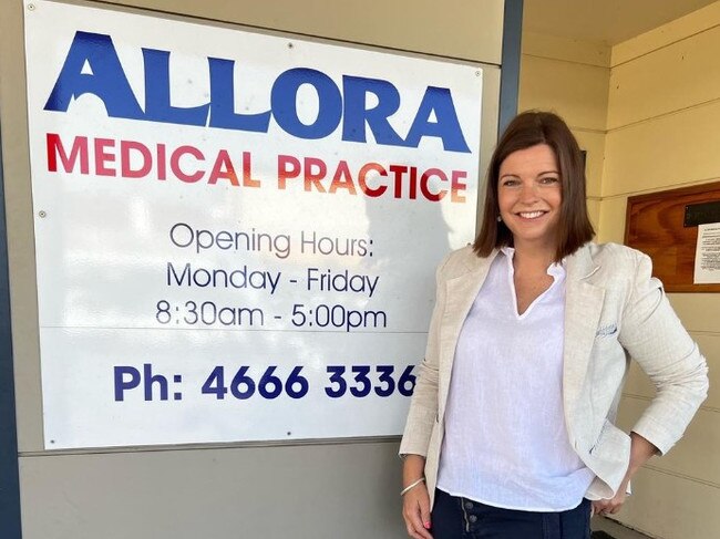 Claire Schmidt has taken over the Allora Medical Practice (Photo: Supplied)