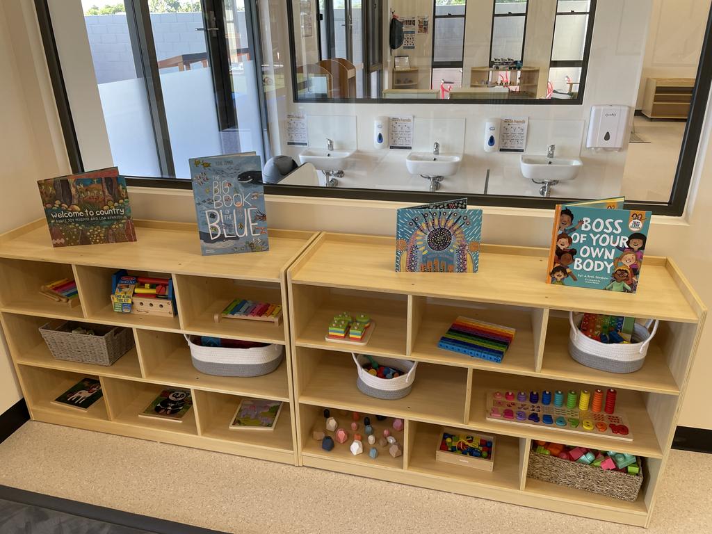 Interior features of Guppy’s Early Learning Centre Thuringowa. Picture: Leighton Smith.